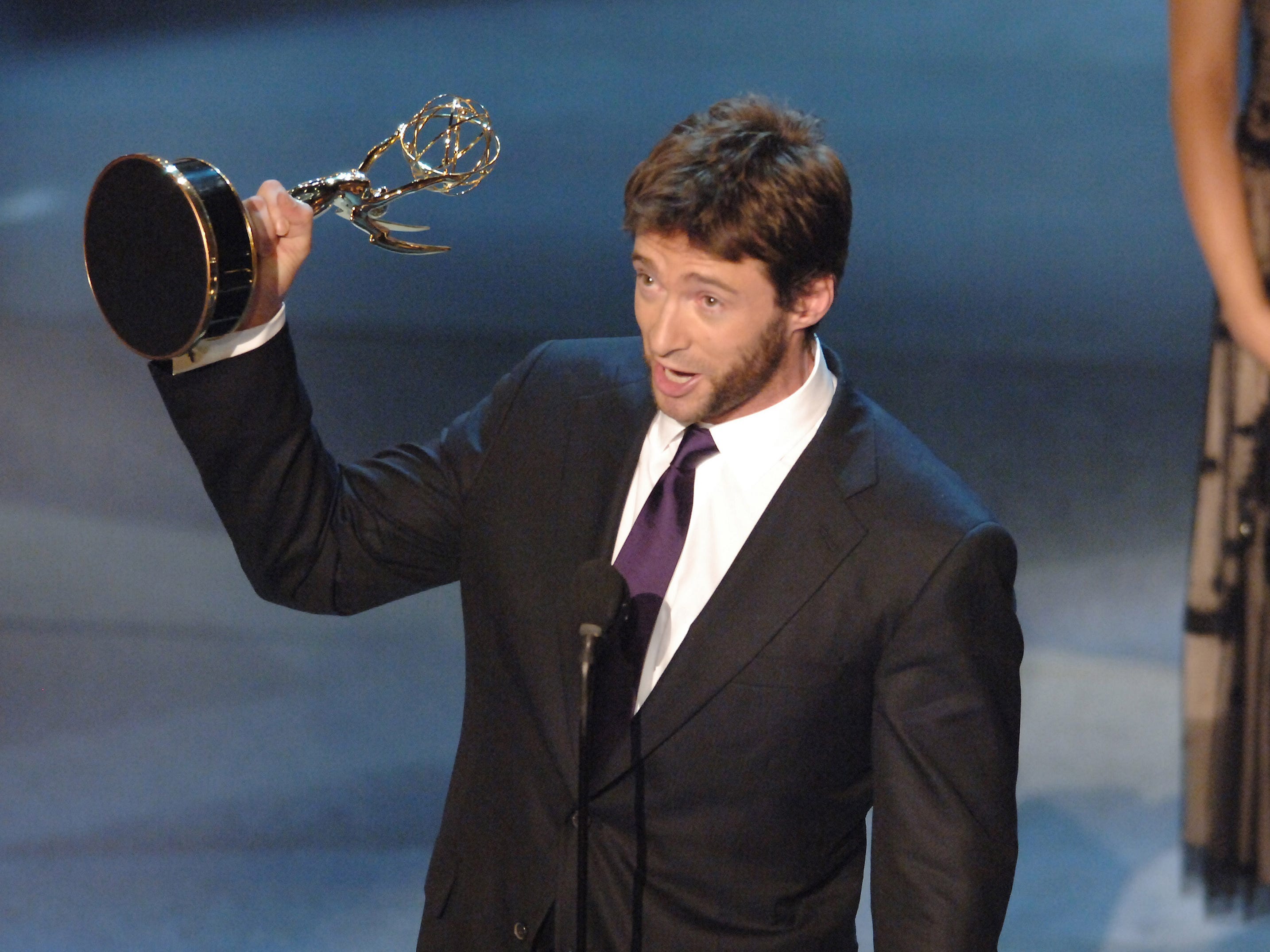 hugh jackman winning a tony in 2004