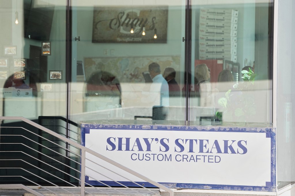 Shay's Steaks, a high-end cheesesteak restaurant in Philadelphia.