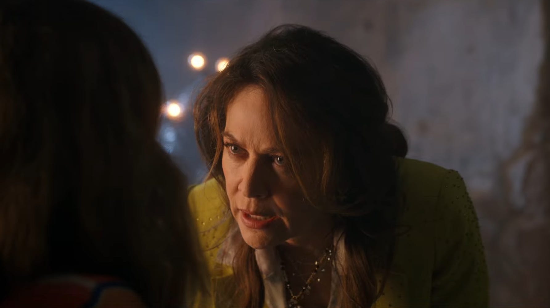 Elena Sofia Ricci as Portia in "Another Simple Favor."