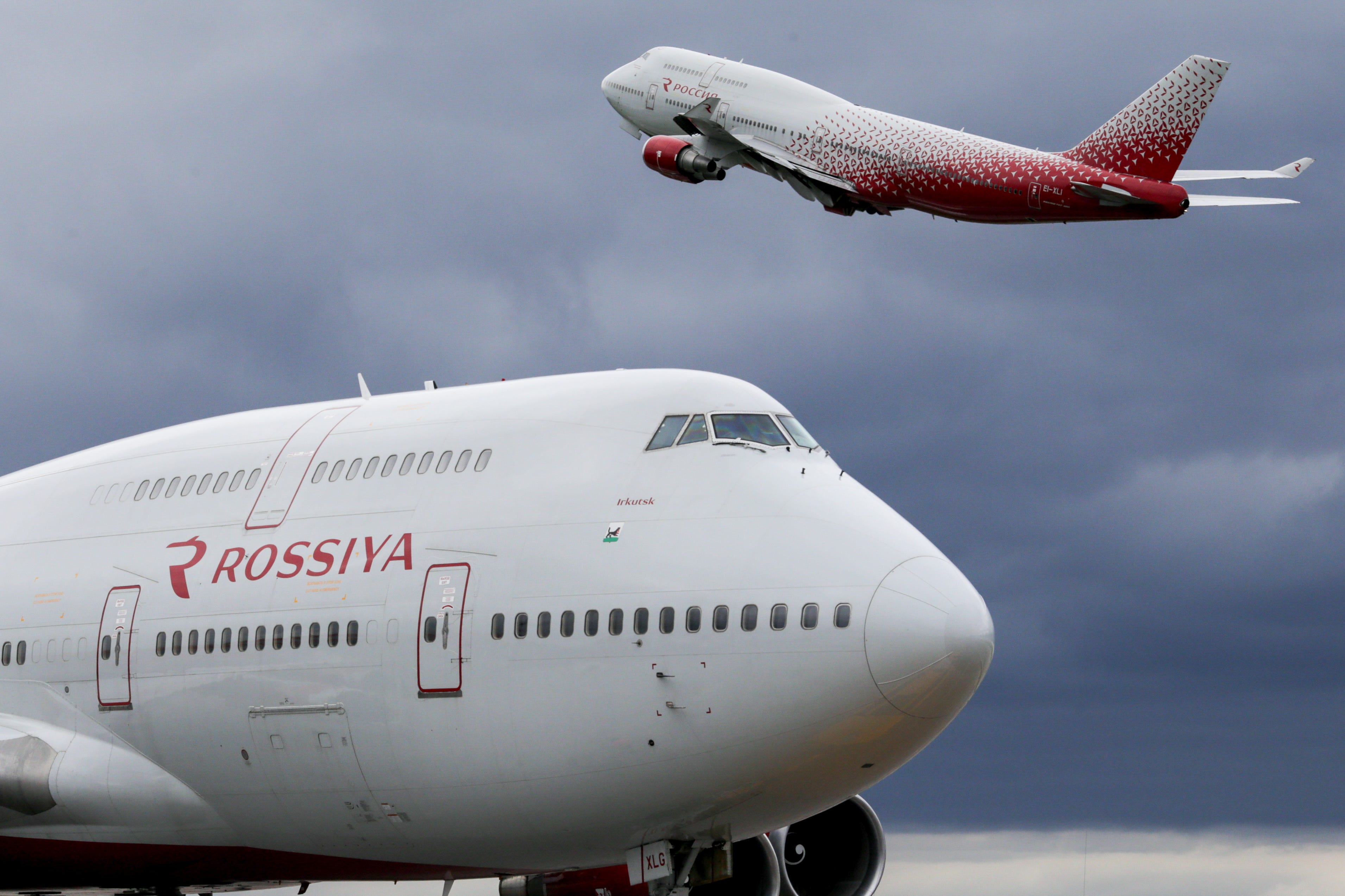 Rossiya Air 747s.