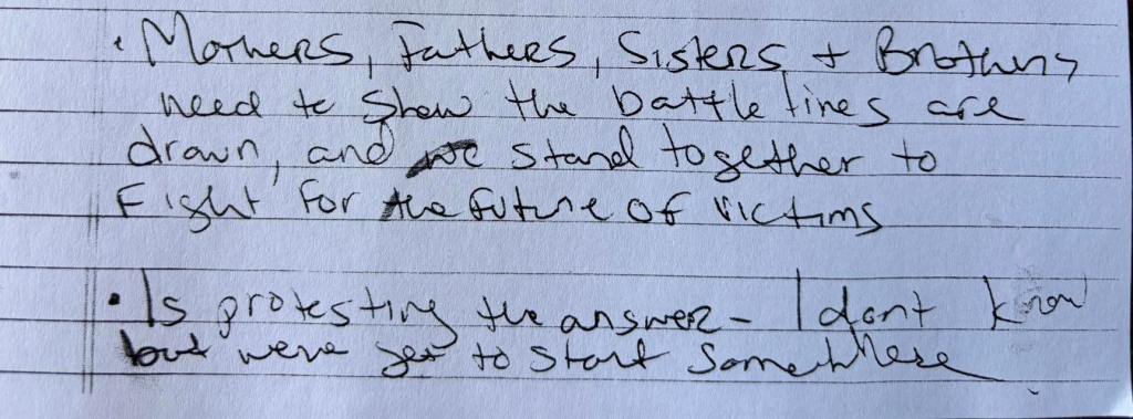 Virginia Giuffre's suicide note. 