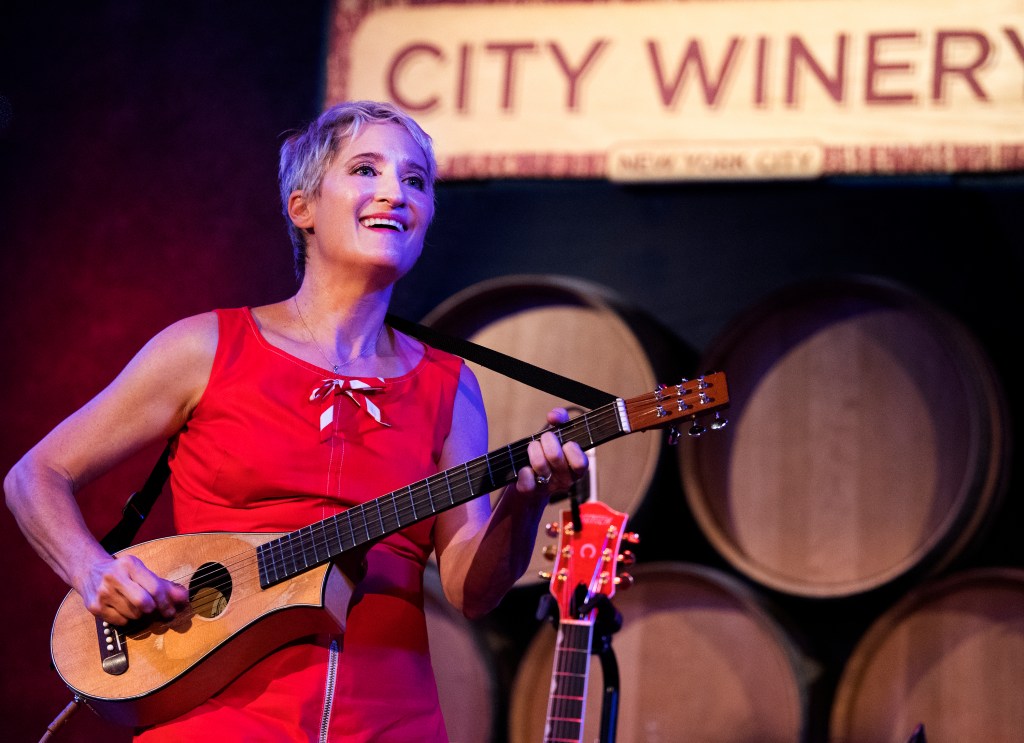 Jill Sobule Live in Concert at City Winery on September 8, 2018 in New York City.