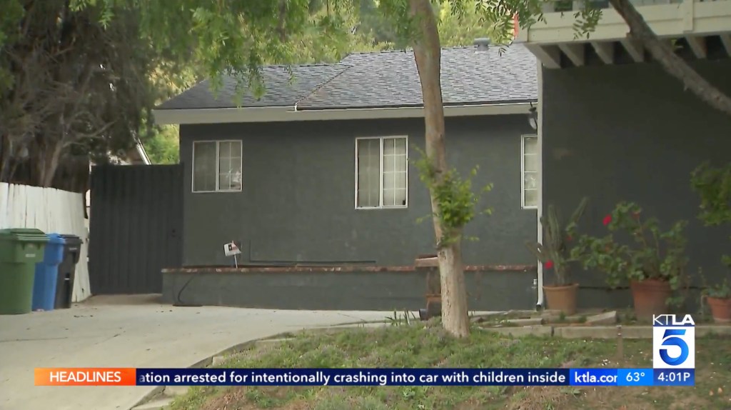Police say three attackers broke into Aleksandre Modebadze's house (pictured) and beat him to death.