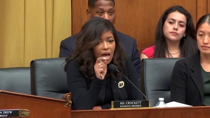 Texas Rep. Jasmine Crockett is a first-term progressive.