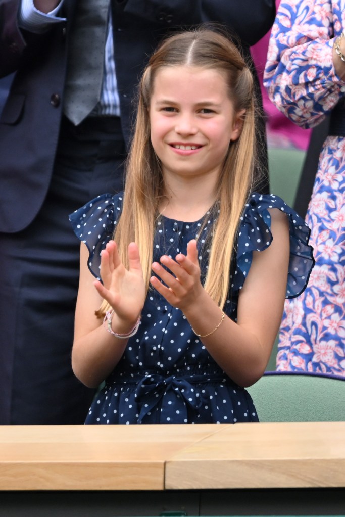 Princess Charlotte at July 2024 Wimbledon