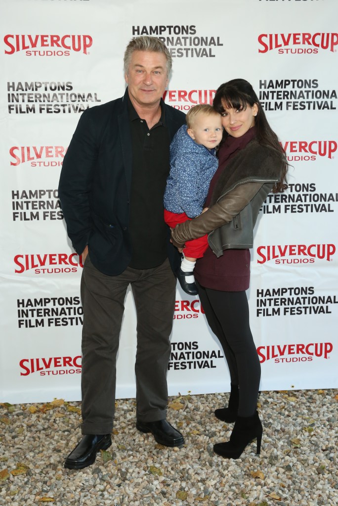 Alec Baldwin and Hilaria Baldwin in October 2015