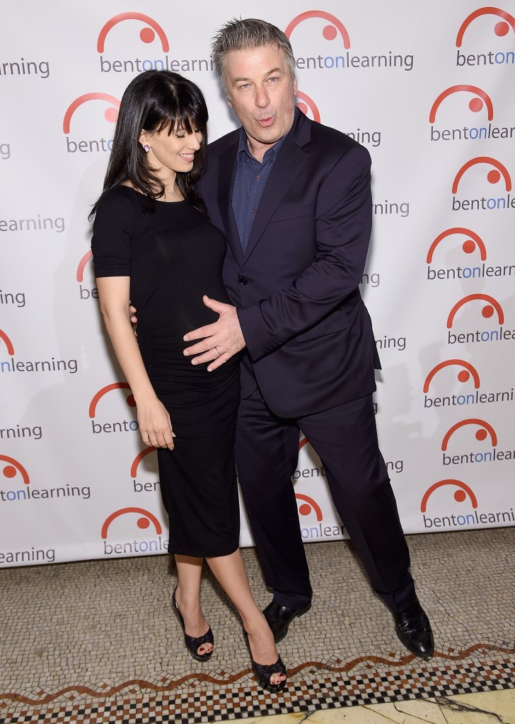 Alec Baldwin and Hilaria Baldwin in March 2015