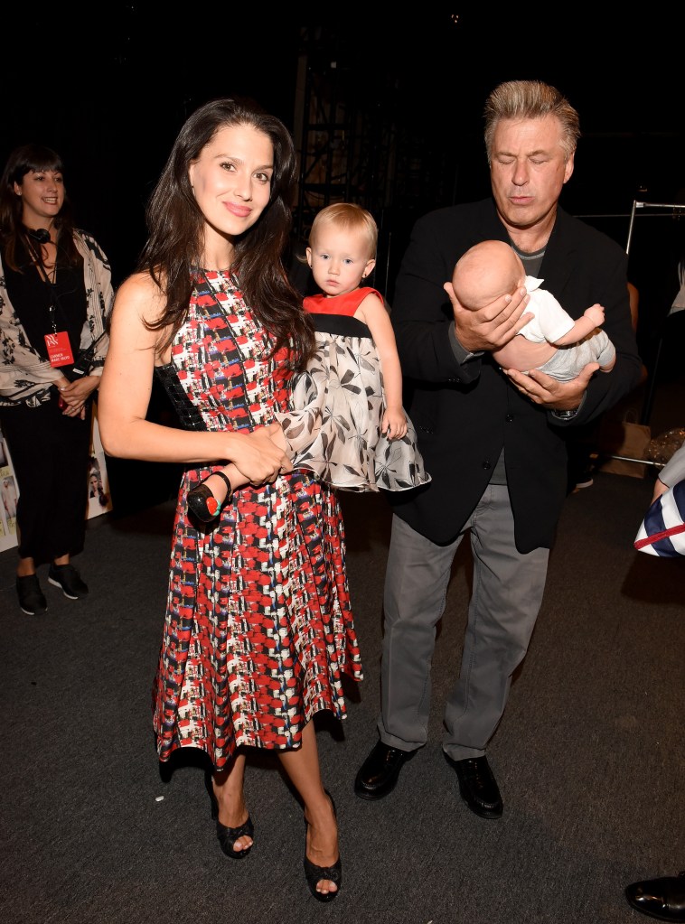 Alec Baldwin and Hilaria Baldwin in September 2016 for NYFW
