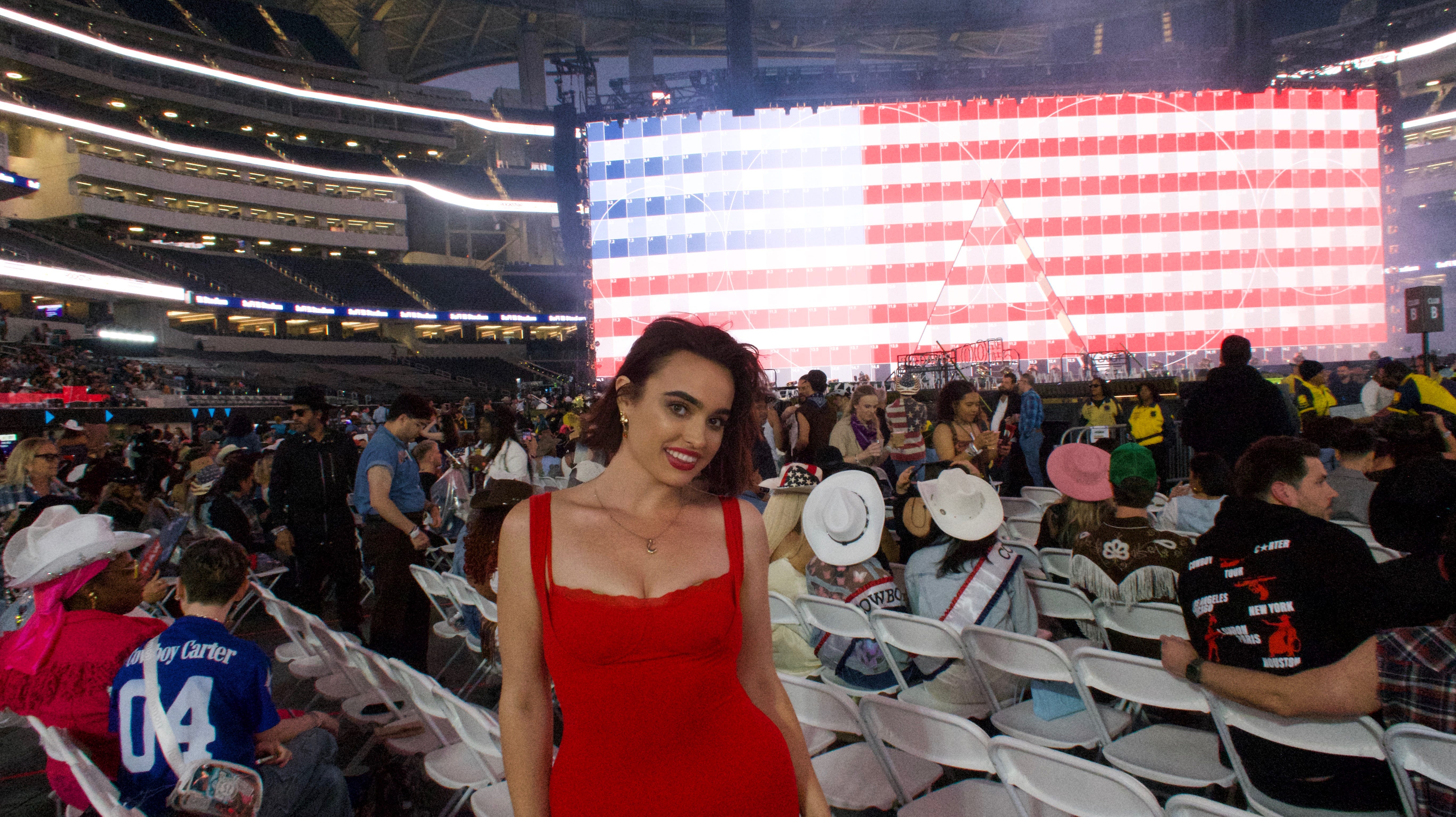 Woman at Cowboy Carter