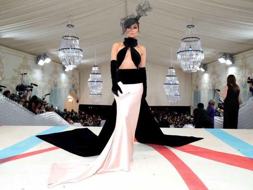 Jennifer Lopez at the 2023 Met Gala.