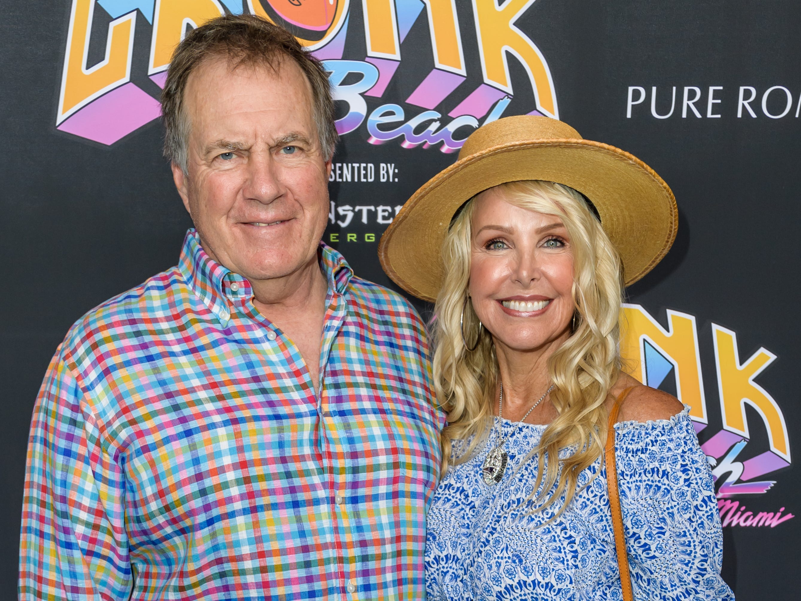 Bill Belichick and Linda Holliday