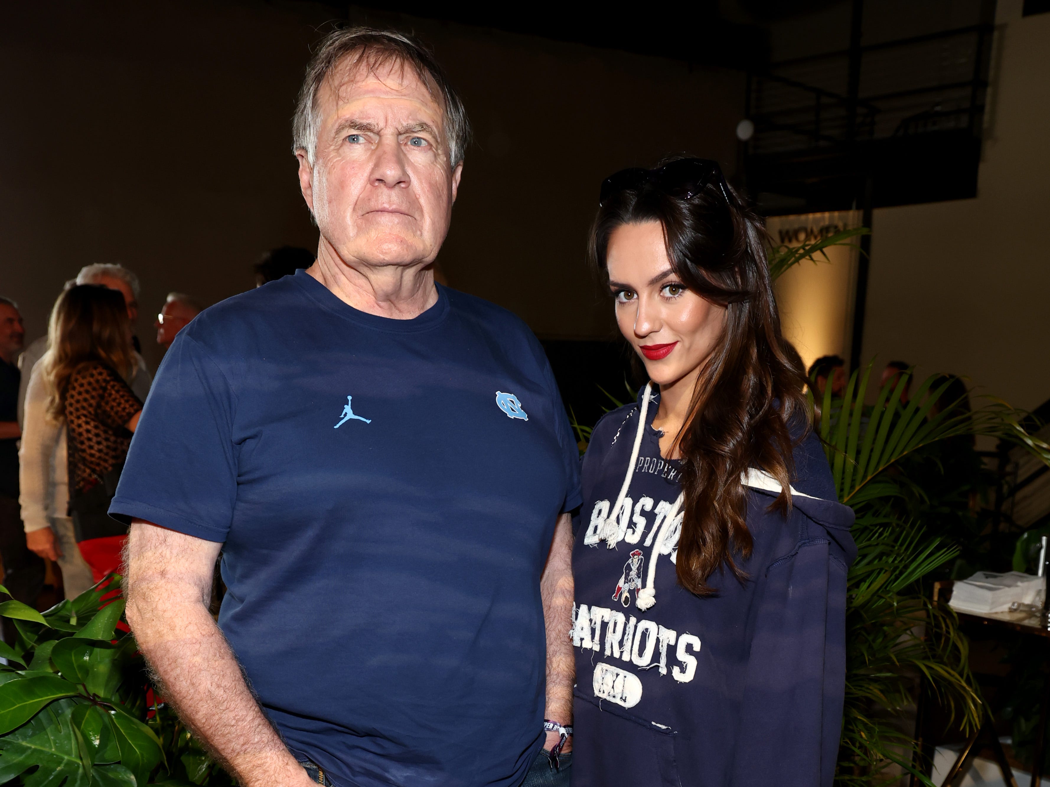 Bill Belichick and girlfriend Jordon Hudson