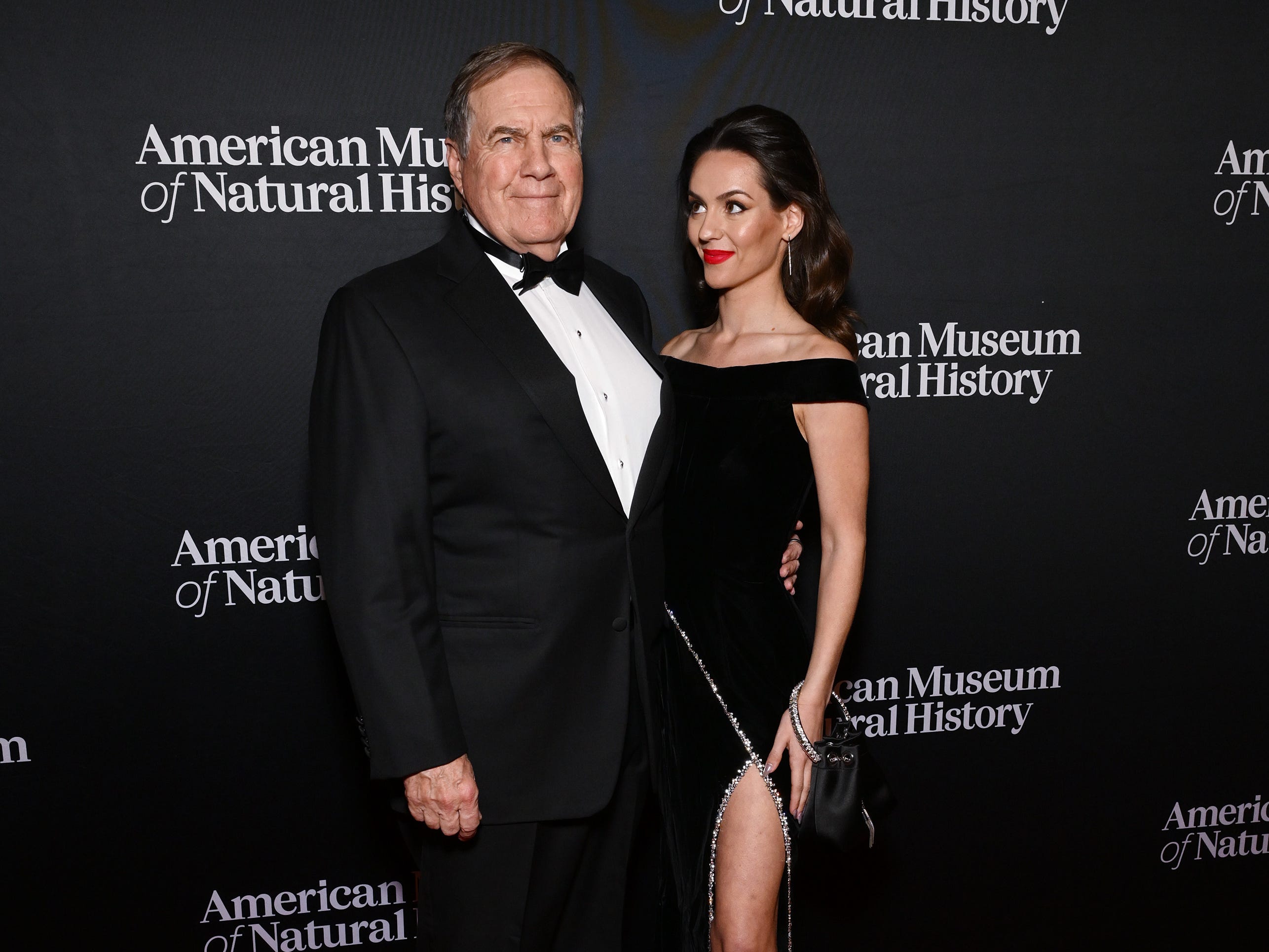 Bill Belichick and Jordon Hudson in December 2024