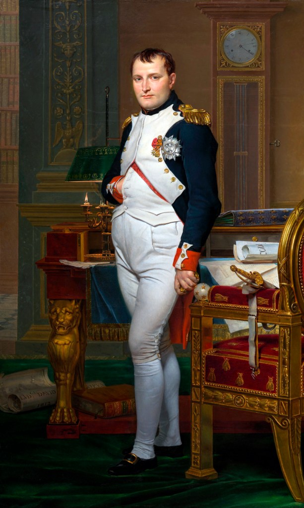 The Emperor Napoleon standing 