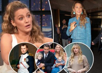 Blake Lively says daughters criticize her outfits: ‘Blend of Napoleon and Jennifer Lawrence’