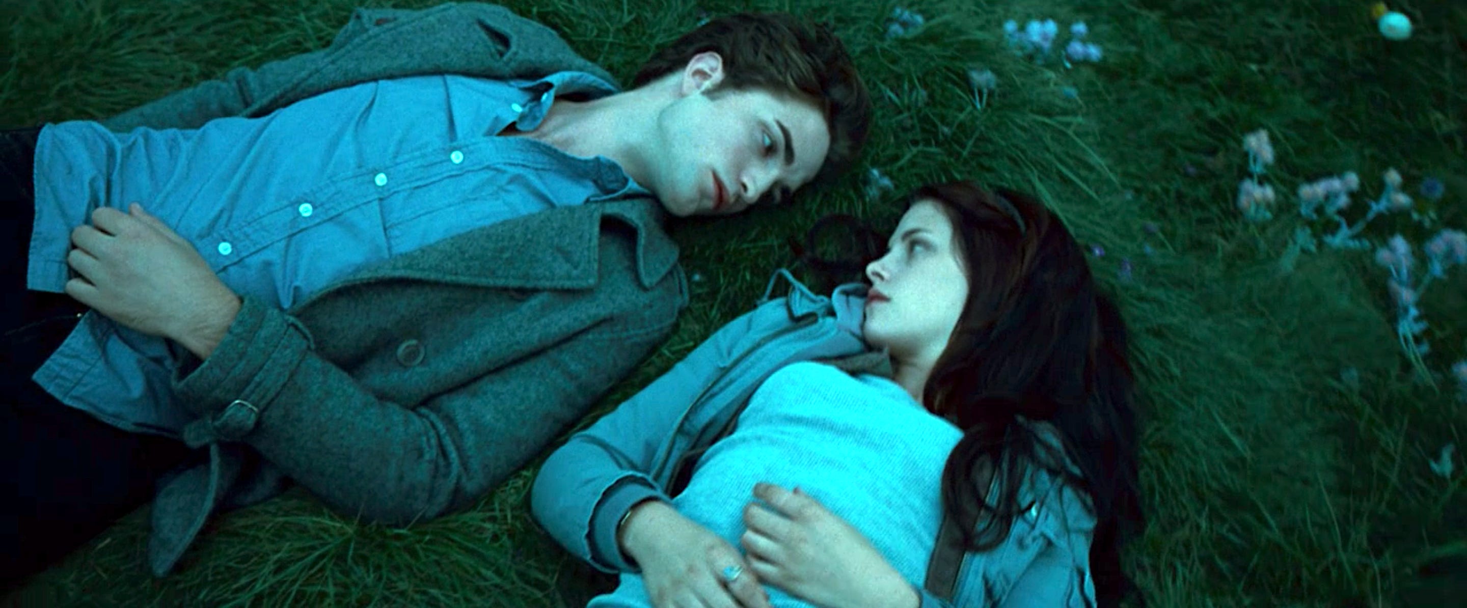 twilight edward bella meadow