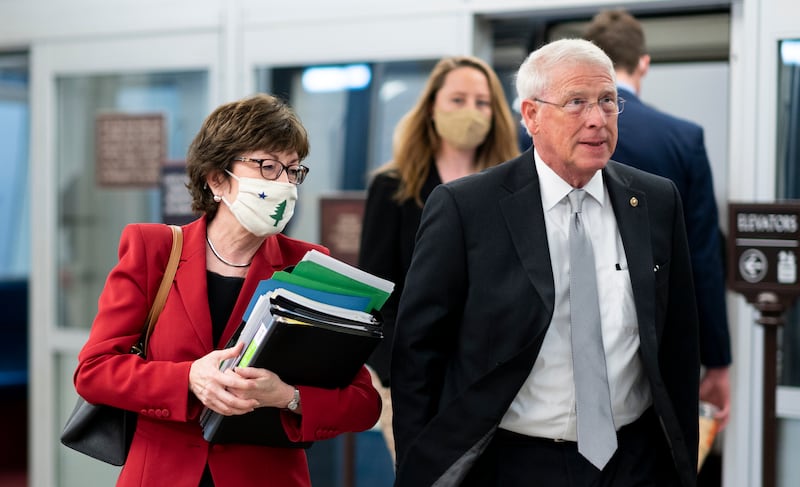 Susan Collins, Roger Wicker