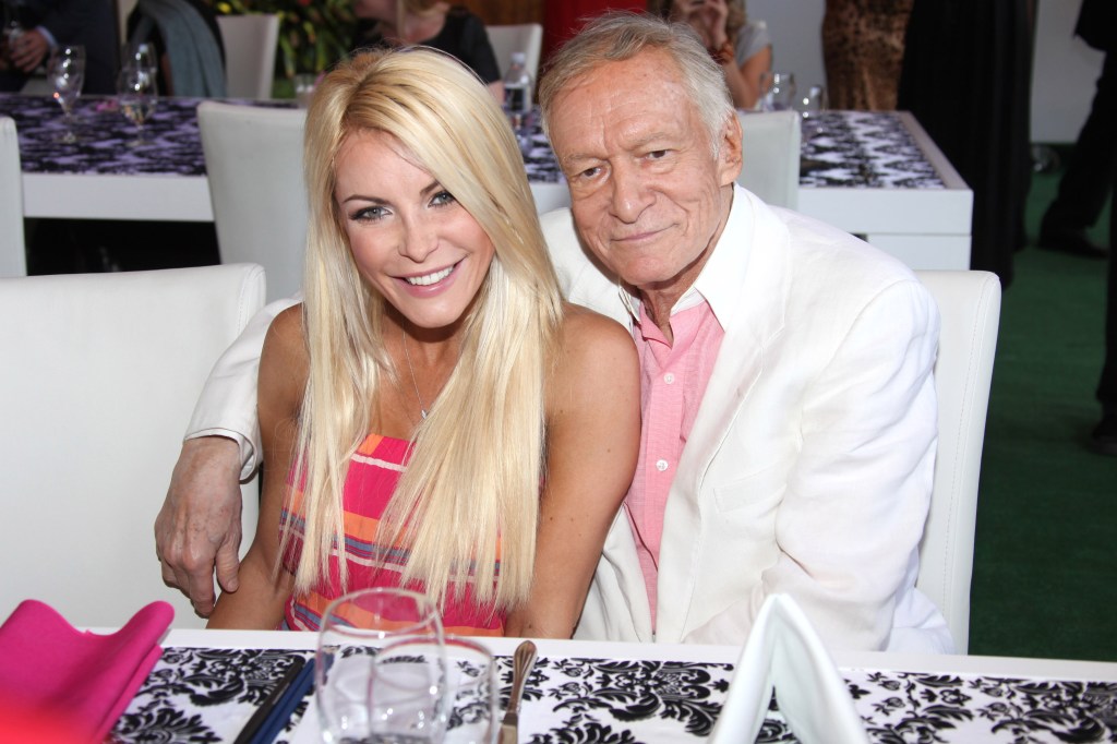 Crystal and Hugh Hefner