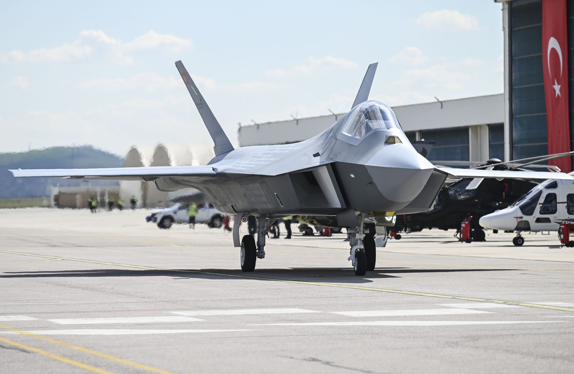 It is unknown if Turkey has radar-absorbent materials for the Kaan.