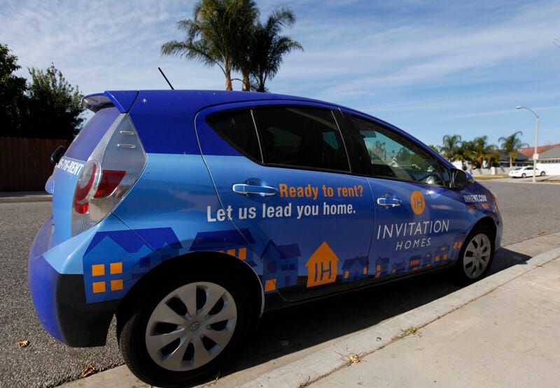 An Invitation Homes car