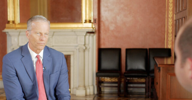 Exclusive–Thune: Dems ‘Floundering,’ Suffering from ‘Trump Derangement Syndrome’