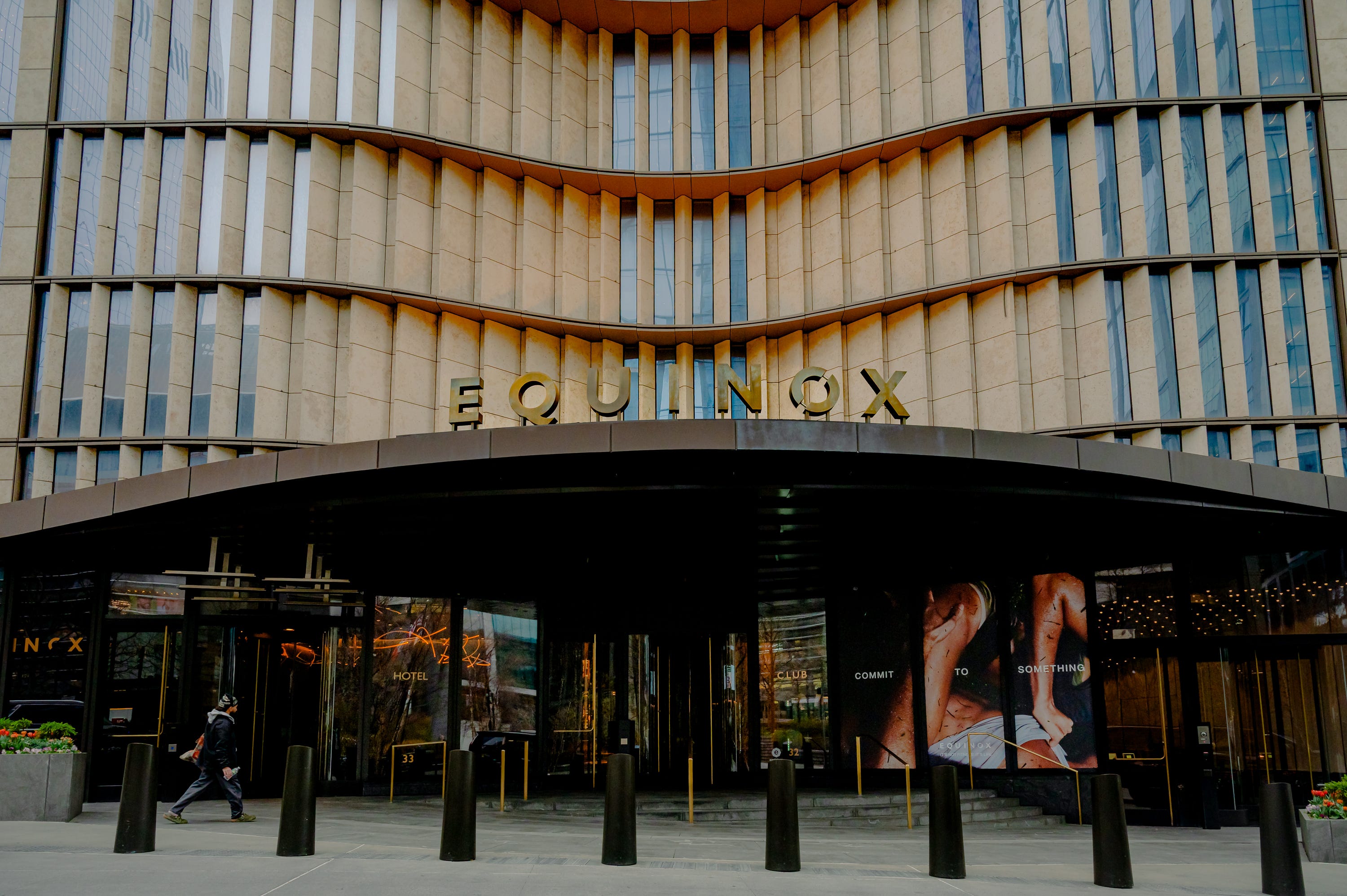 Equinox Hotel façade.