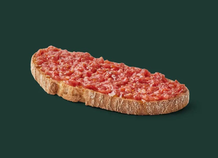 bread with tomato