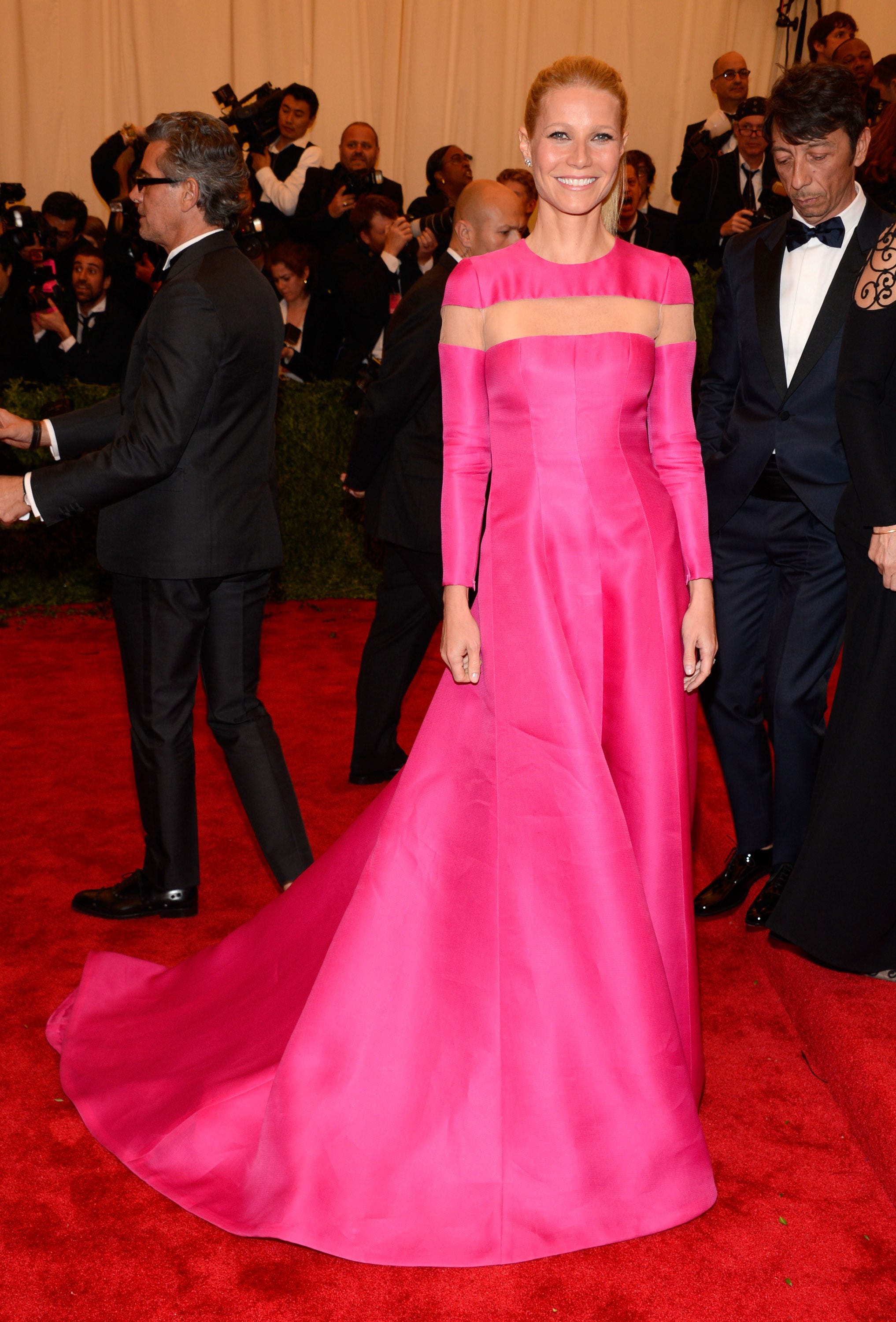 Gwyneth Paltrow attends the 2013 Met Gala.