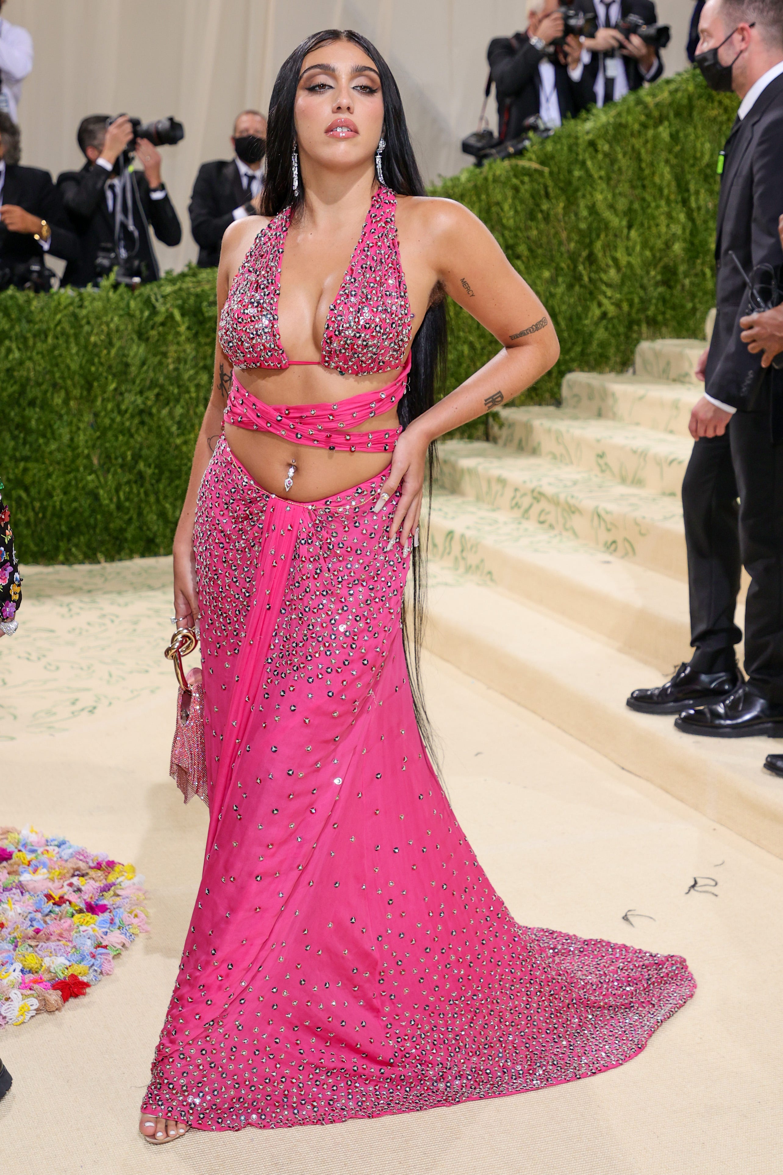 Lourdes Leon attends the 2021 Met Gala.