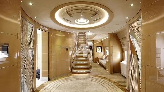 Inside the newly revamped Air Force One.