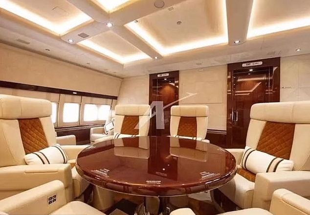 Inside the newly revamped Air Force One.