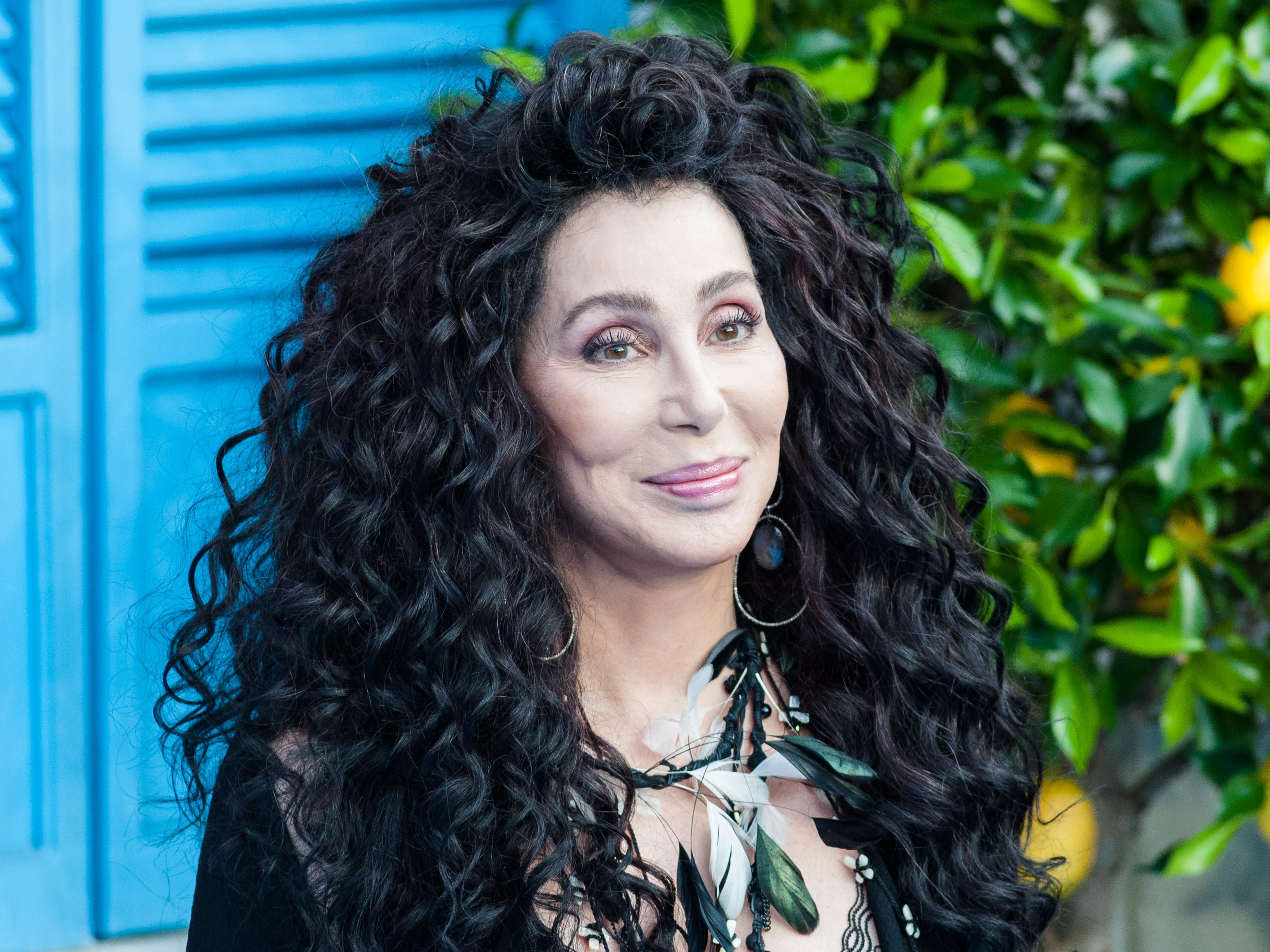 Cher at the "Mamma Mia! Here We Go Again" world premiere