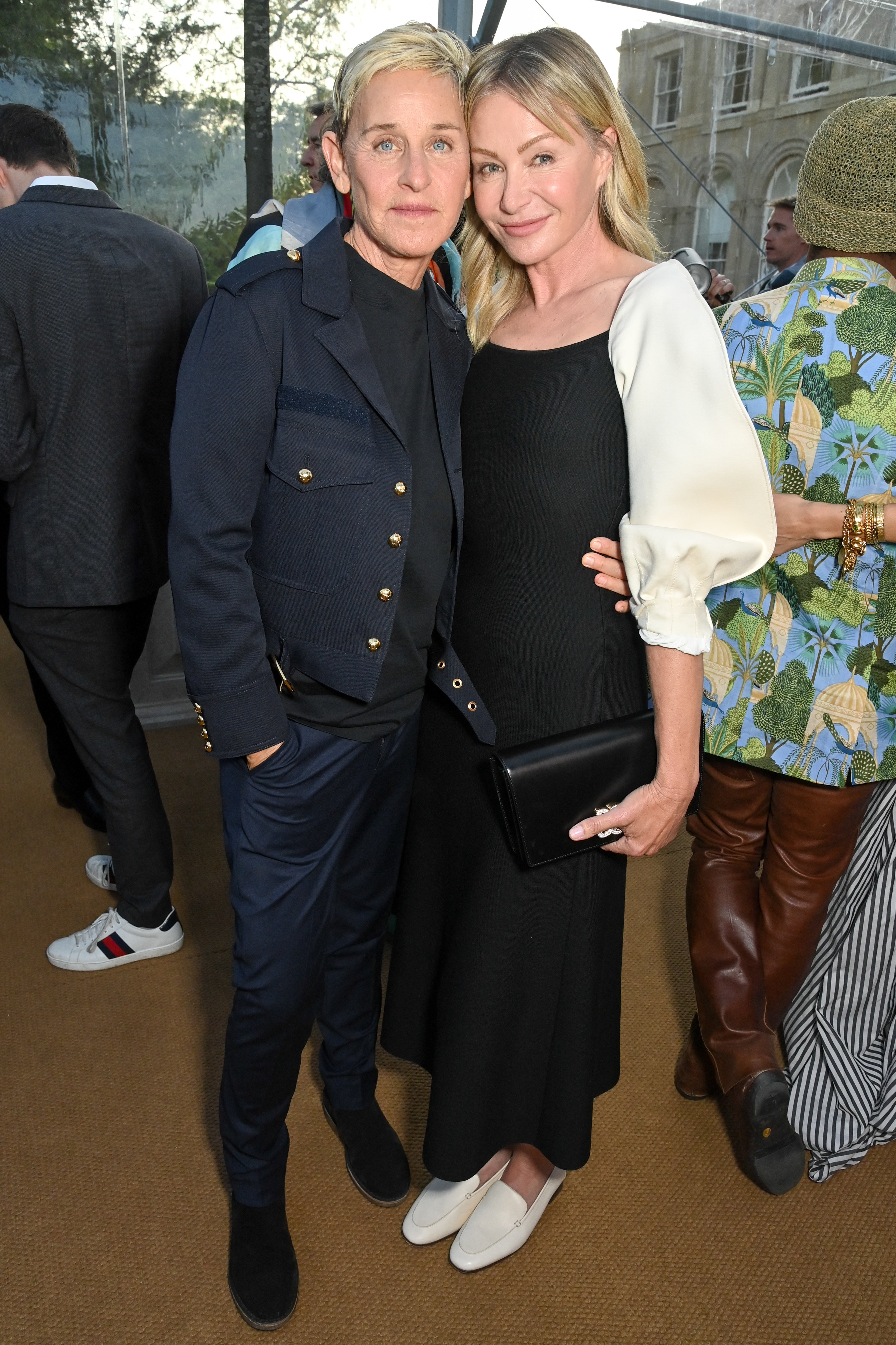 Ellen DeGeneres and Portia de Rossi.