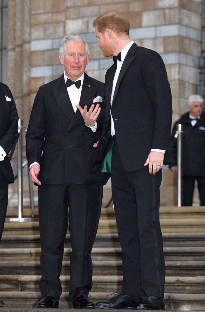 King Charles and Prince Harry
