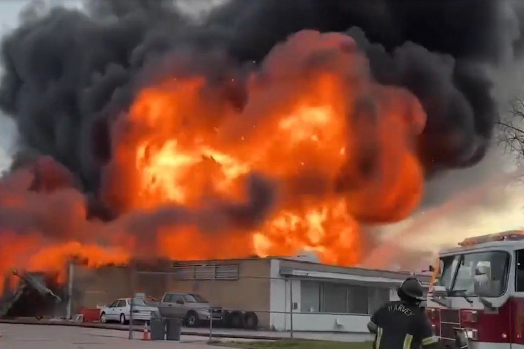 The blaze started around 6 a.m. at a building in the 1300 block of East 142nd Street.