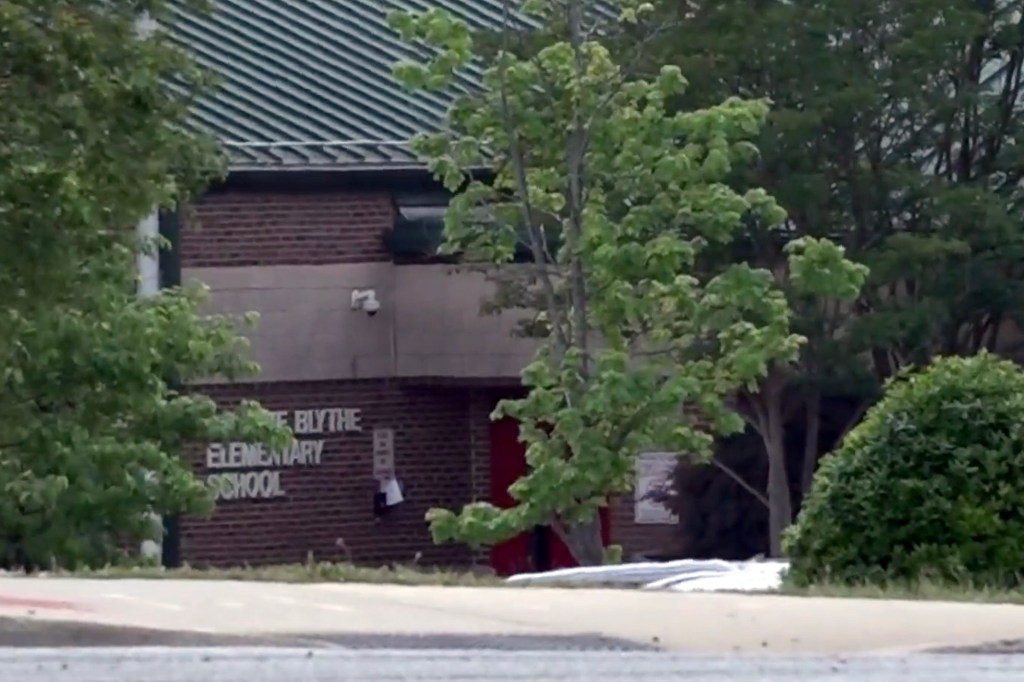 Outside view of the elementary school.