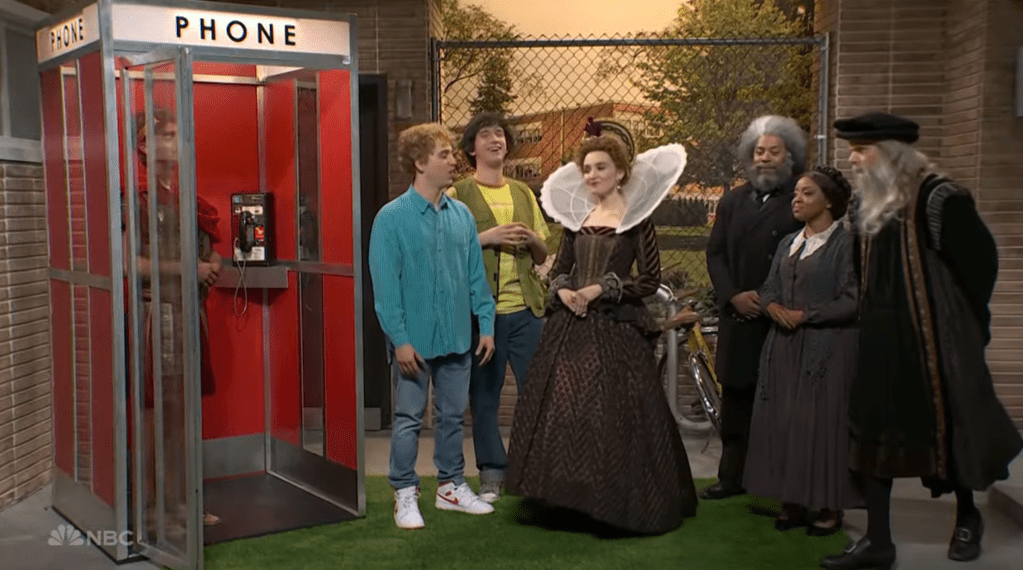 ‘SNL’ Spoofs ‘Bill & Ted’s Excellent Adventure’: Harriet Tubman And Frederick Douglass Refuse To Return To The Past