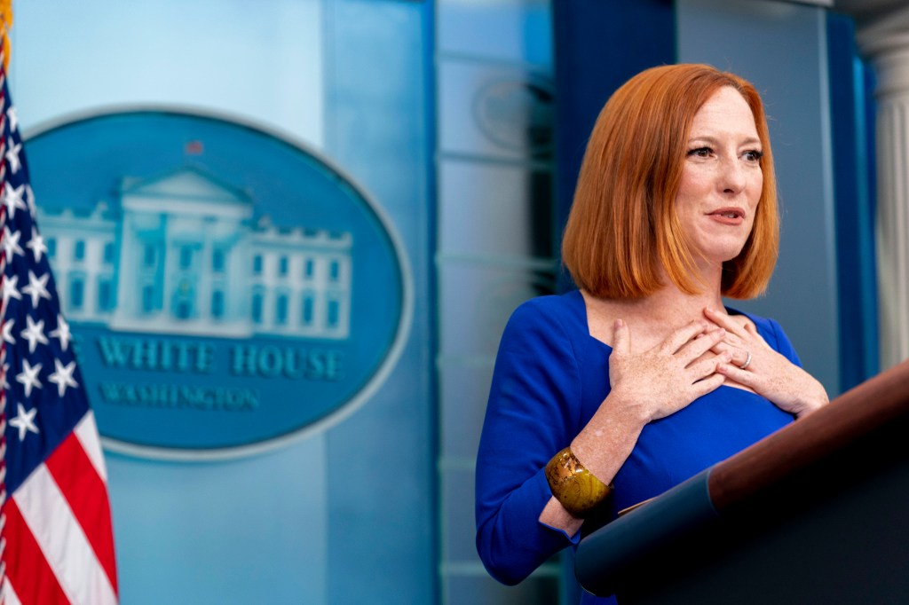Former White House press secretary Jen Psaki said that she did not observe any signs of a decline in former President Biden while she worked for him.