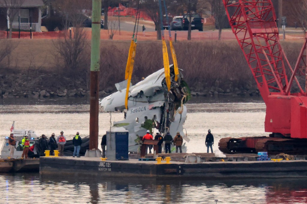 American Airlines crash in Washington DC