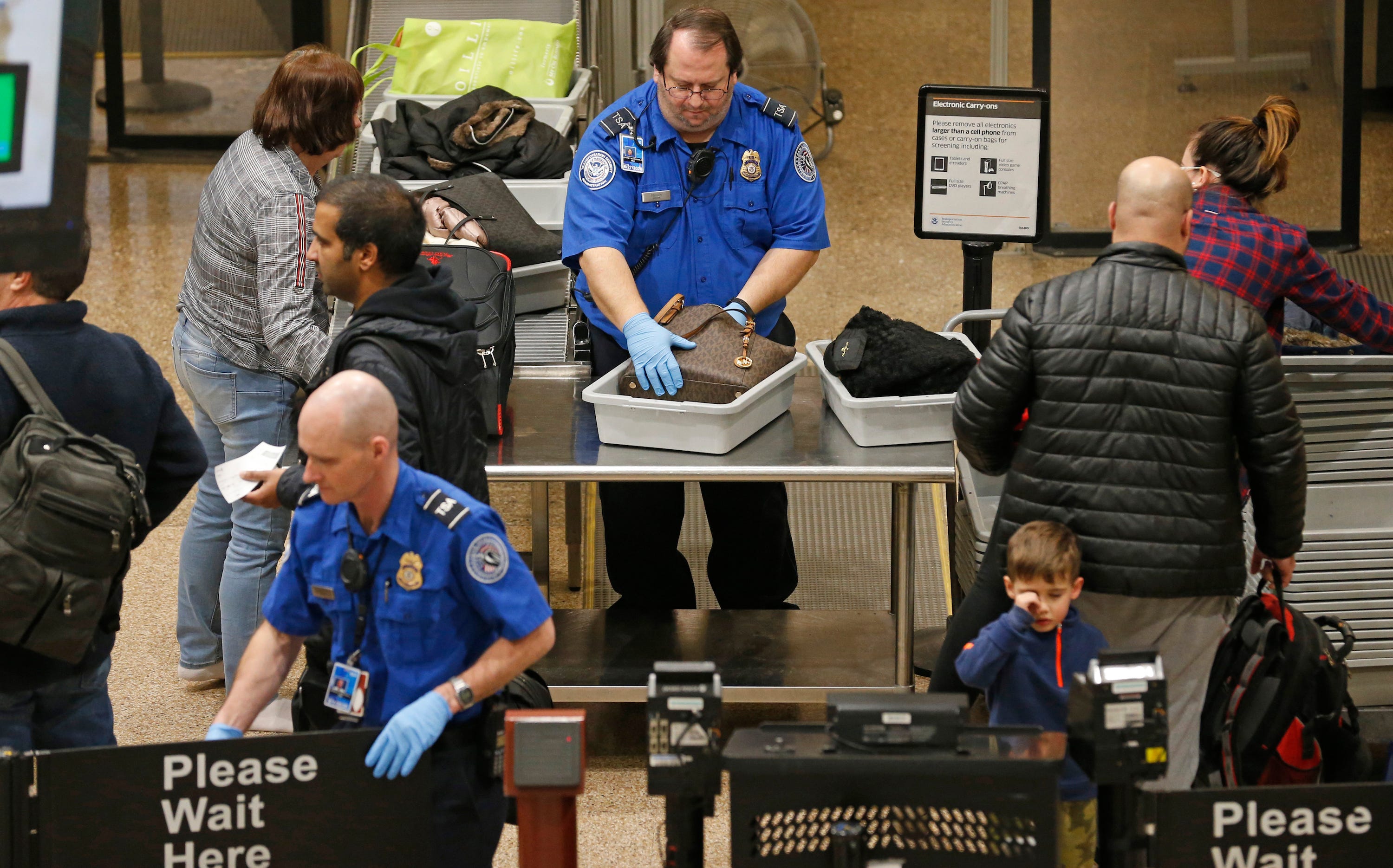 TSA checkpoint
