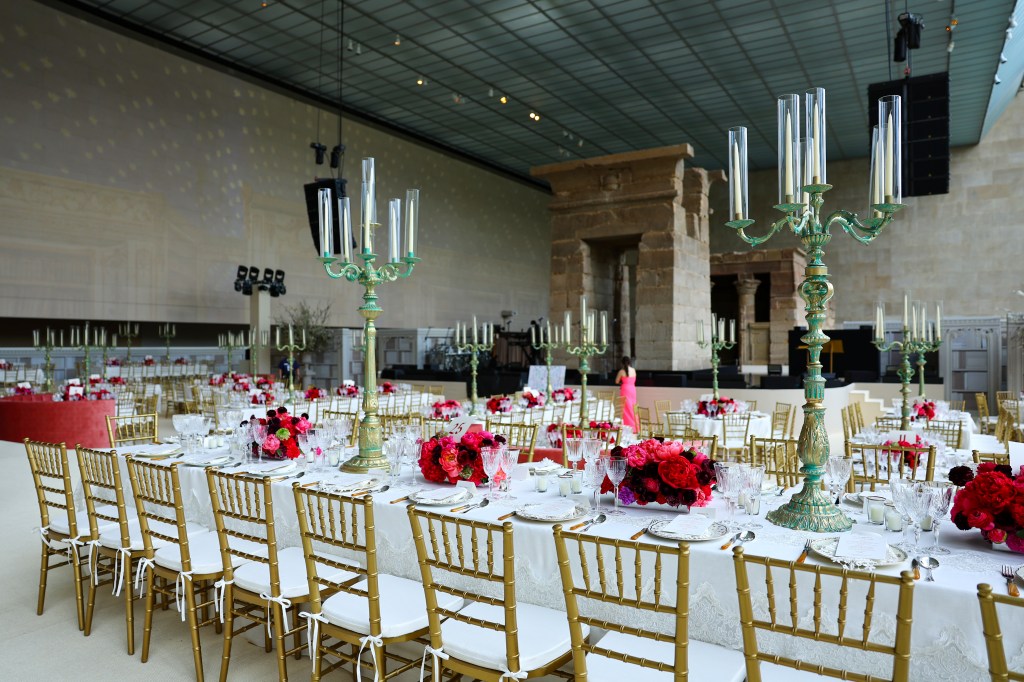 Atmosphere view at the 2023 Met Gala celebrating 'Karl Lagerfeld: A Line Of Beauty' at The Metropolitan Museum of Art in New York City