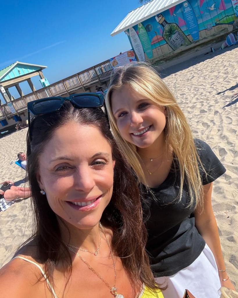 Bethenny Frankel and daughter Bryn Hoppy