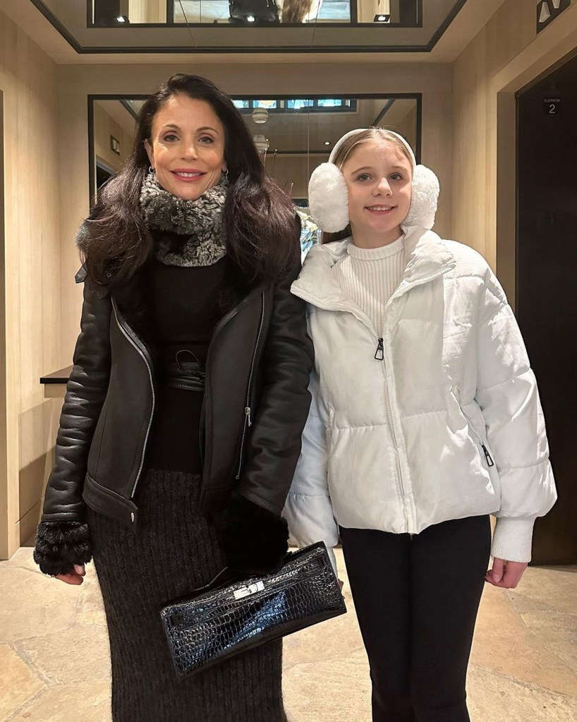 Bethenny Frankel and daughter Bryn Hoppy
