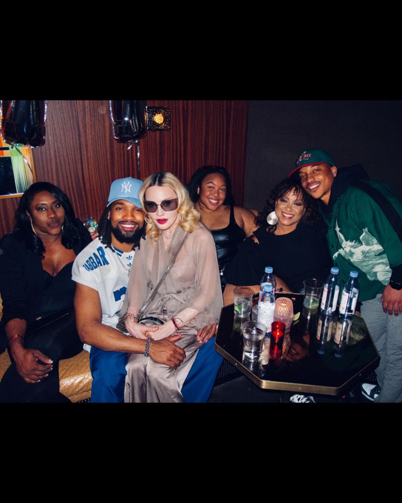 Madonna and Akeem Morris