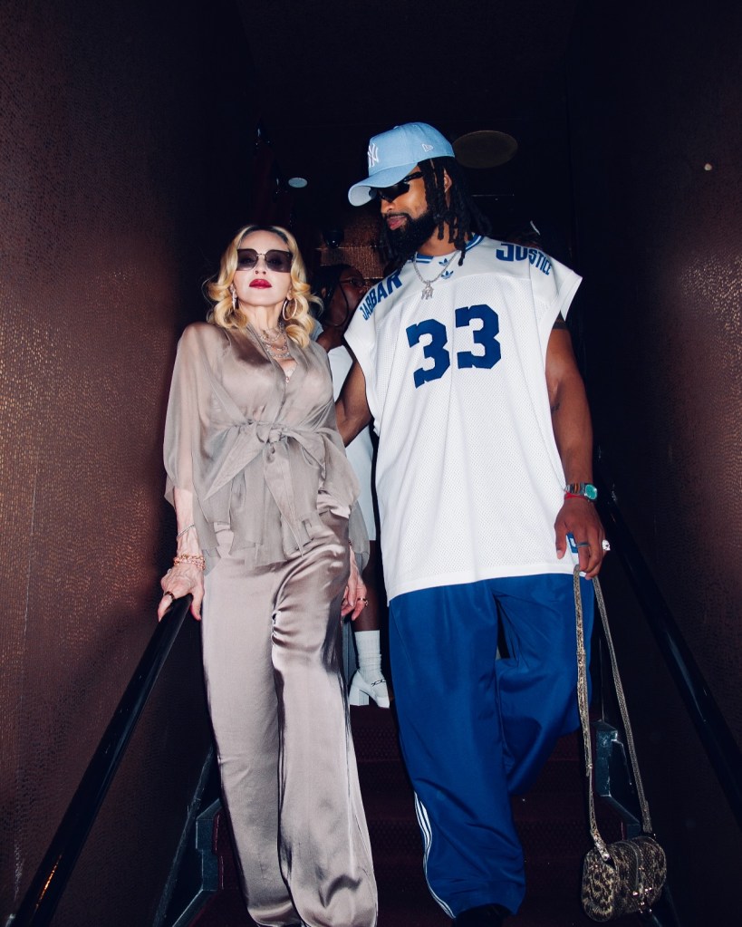 Madonna and Akeem Morris