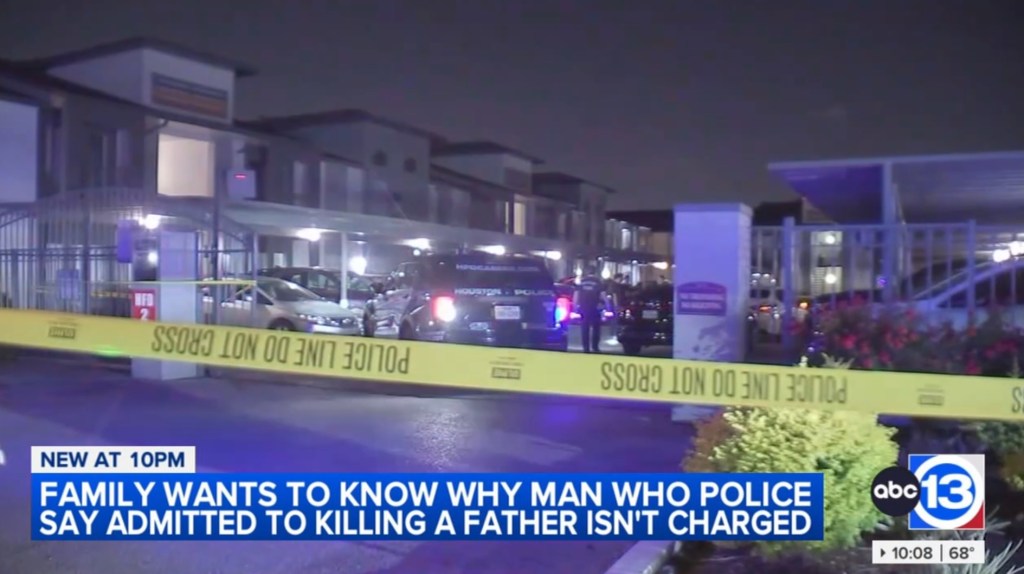 Police investigate the fatal shooting of a Afghan war hero over a parking spot in a Houston apartment complex.