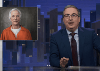 ‘Last Week Tonight’: John Oliver Jokes “I Truly Fear” ICE Will Deport Henry Winkler As Member Of MS-13