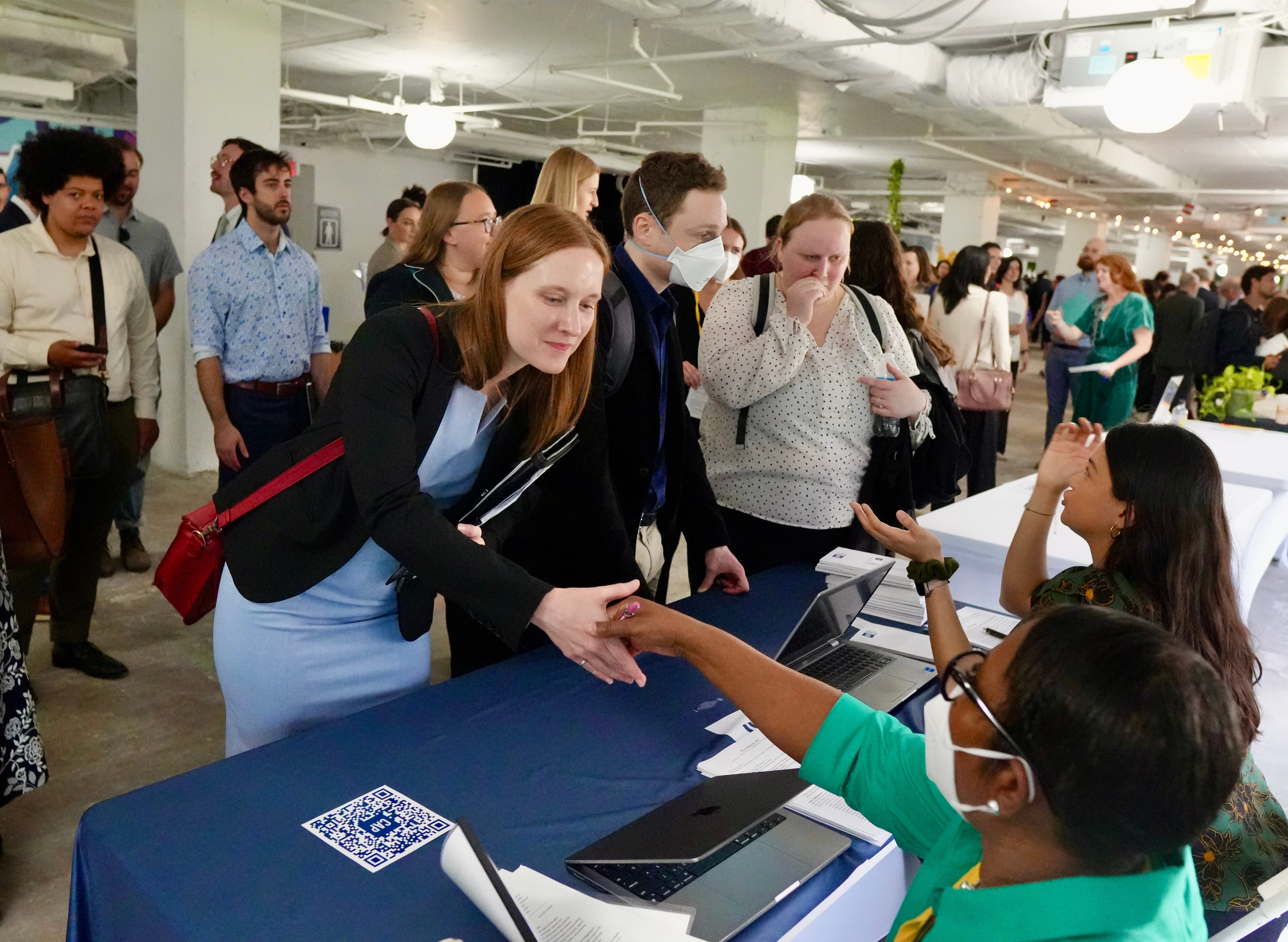More than 1,200 people attended a job fair hosted by Clean Energy for America on April 30.