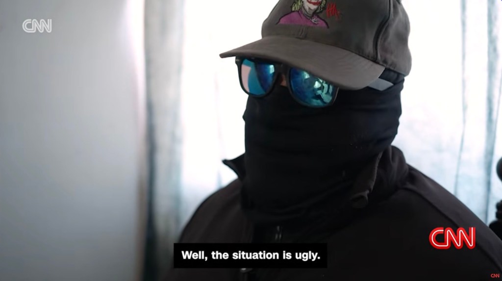 CNN journalist interviewing a Sinaloa cartel member about President Trump labeling him as a terrorist