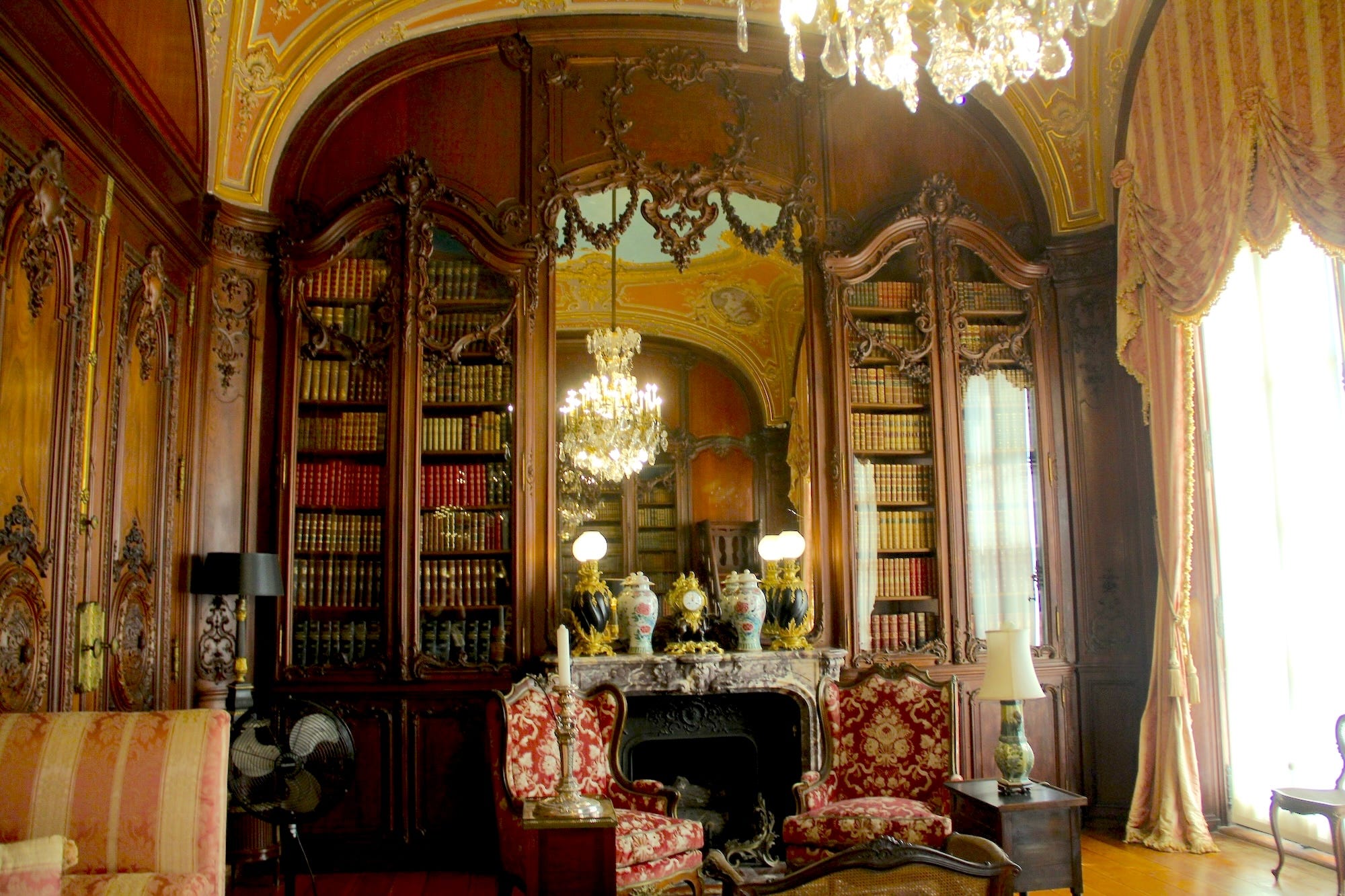 The Morning Room at Marble House.